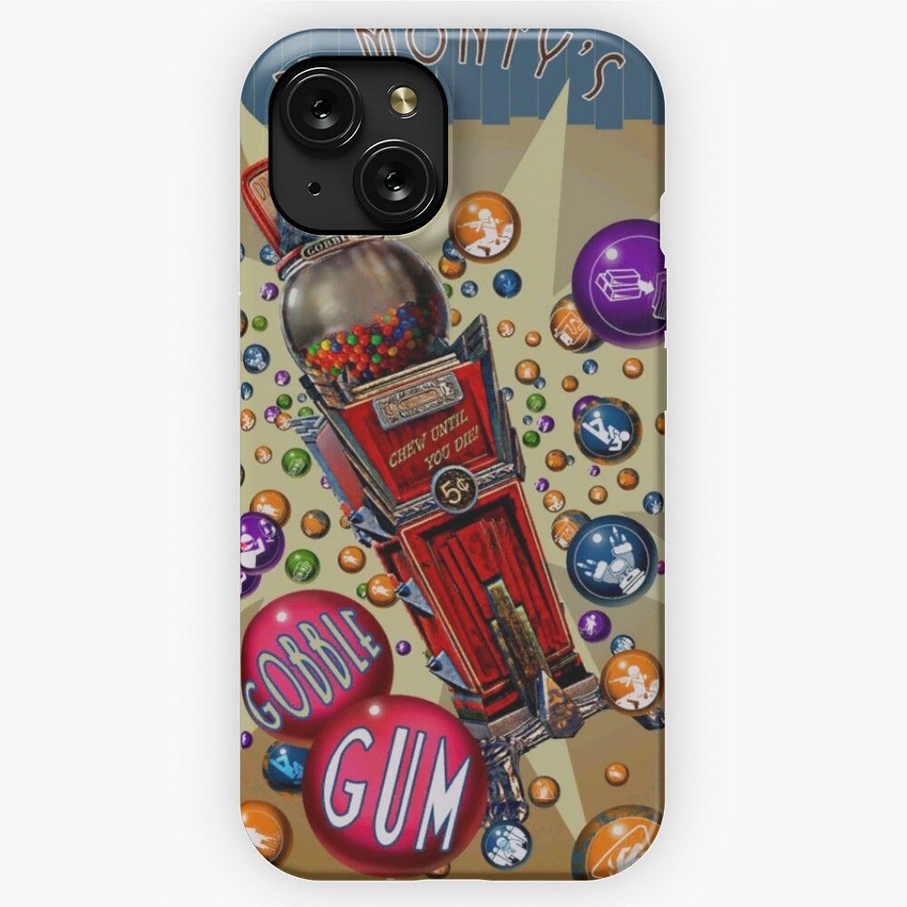 Dr Montys Gobblegum iPhone 15 Slim Phone Case Cover