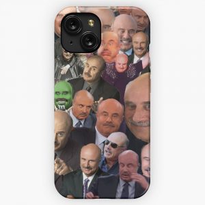 Dr Phil Collage iPhone 15 Slim Phone Case Cover