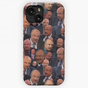 Dr Phil Pattern iPhone 15 Slim Phone Case Cover