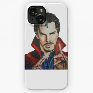 Dr Strange Drawing iPhone 15 Slim Phone Case Cover