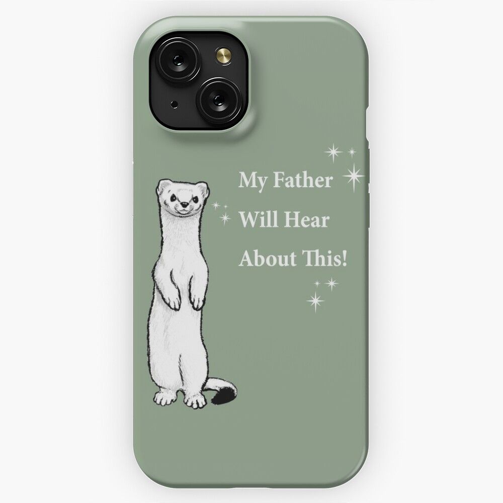 Draco Ferret iPhone 15 Slim Phone Case Cover