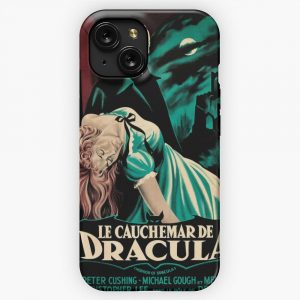 Dracula 1958 Vintage Movie Poster iPhone 15 Slim Phone Case Cover