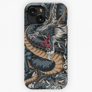 Dragon Anime Design iPhone 15 Slim Phone Case Cover