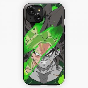Dragon Ball Broly Wallpaper iPhone 15 Slim Phone Case Cover