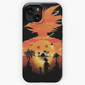 Dragon Ball Sunset iPhone 15 Slim Phone Case Cover