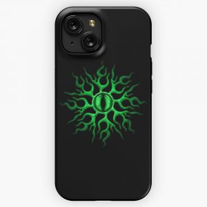 Dragon Eye Dragons Eyes Legendary Animals Tattoo Style Vintage iPhone 15 Slim Phone Case Cover