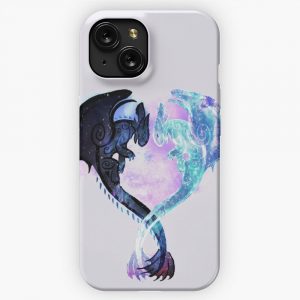 Dragon Heart Toothless And Light Fury iPhone 15 Slim Phone Case Cover