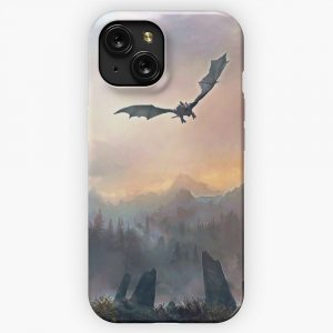 Dragon Mountain iPhone 15 Slim Phone Case Cover