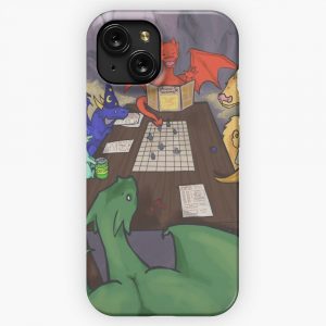 Dragons And Dungeons iPhone 15 Slim Phone Case Cover