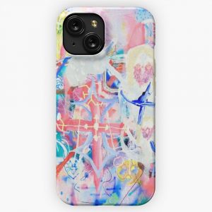 Drain Gang Bladee Painting Valery Bells iPhone 15 Slim Phone Case Cover