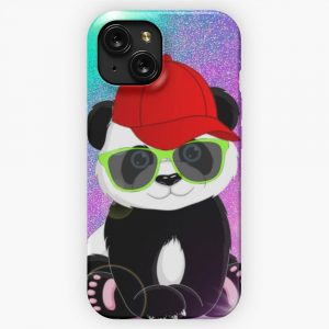 Drawing The Legendary Panda iPhone 15 Slim Phone Case Cover