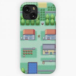 Dreams Of Pallet Town Leaf iPhone 15 Slim Phone Case Cover