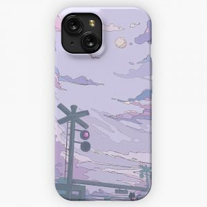 Dreamy Lilac iPhone 15 Slim Phone Case Cover