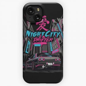 Drifter Skyline R32 Gtr Nissan iPhone 15 Slim Phone Case Cover