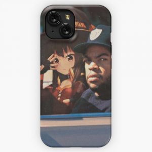 Drivin With Megumin Chan iPhone 15 Slim Phone Case Cover