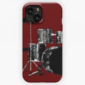 Drum Set 3 iPhone 15 Slim Phone Case Cover