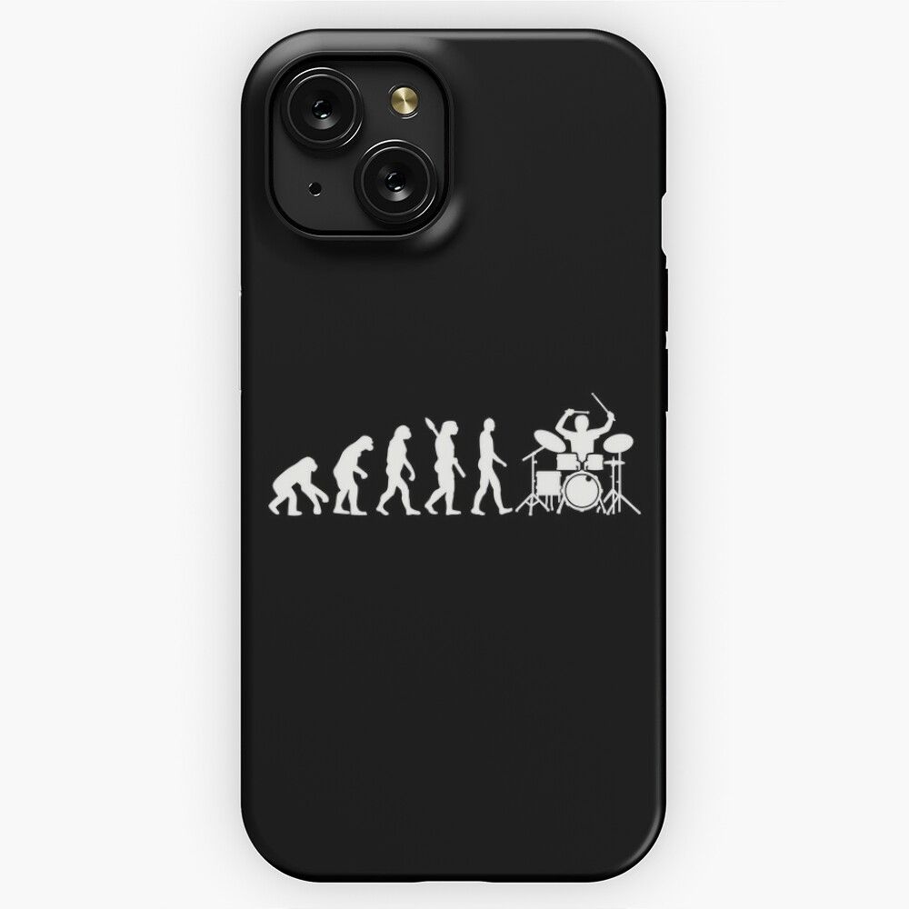Drums Evolution iPhone 15 Slim Phone Case Cover
