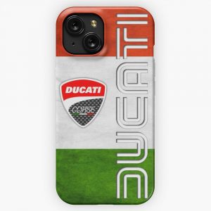 Ducati Italy Flag 2 iPhone 15 Slim Phone Case Cover