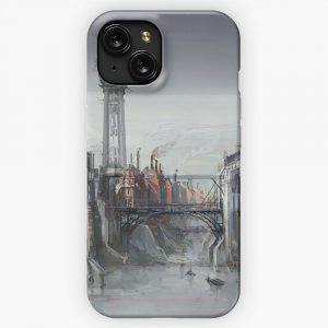 Dunwall Docks iPhone 15 Slim Phone Case Cover