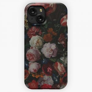 Dutch Midnight Garden I Botanical Night iPhone 15 Slim Phone Case Cover