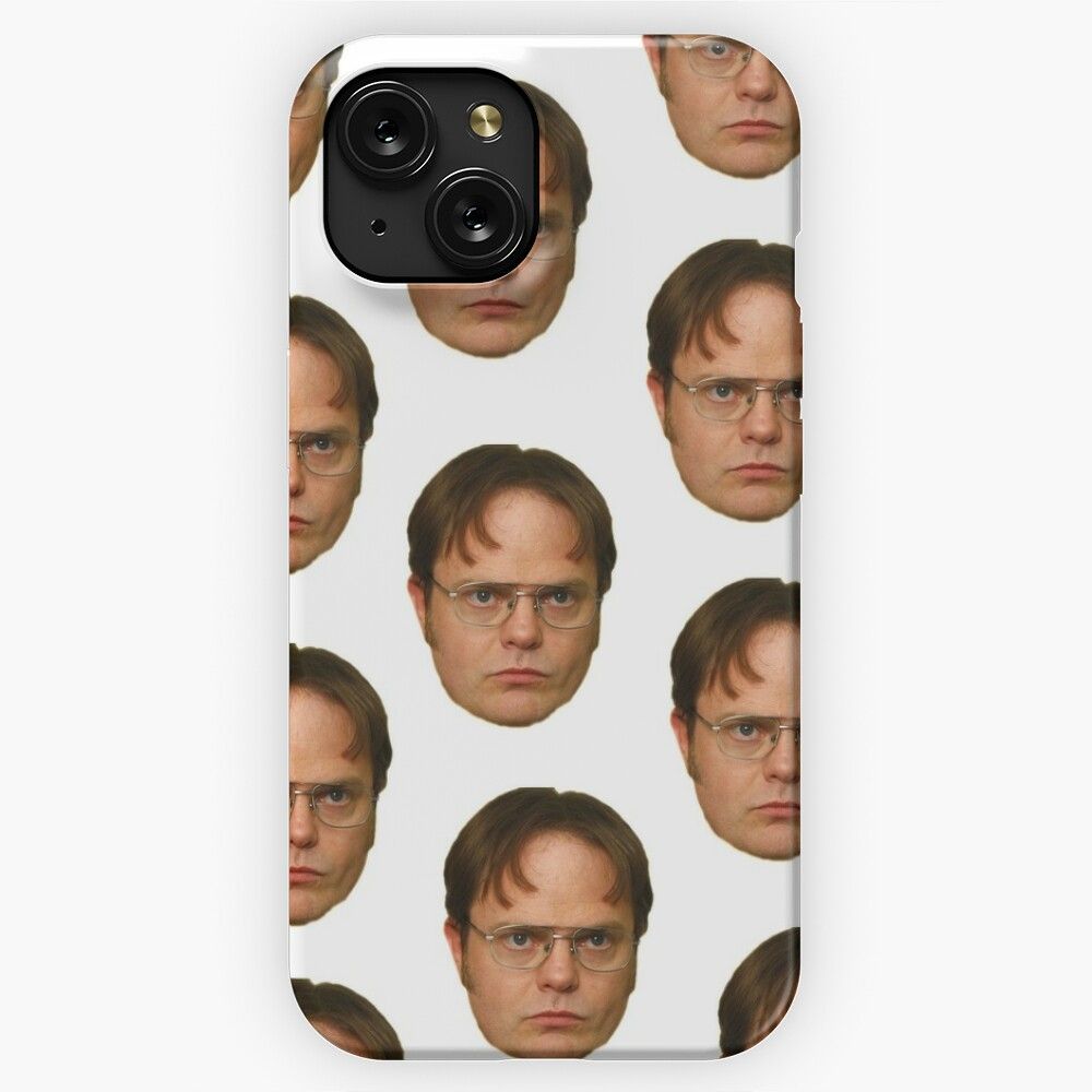 Dwight Schrute Duplicate iPhone 15 Slim Phone Case Cover