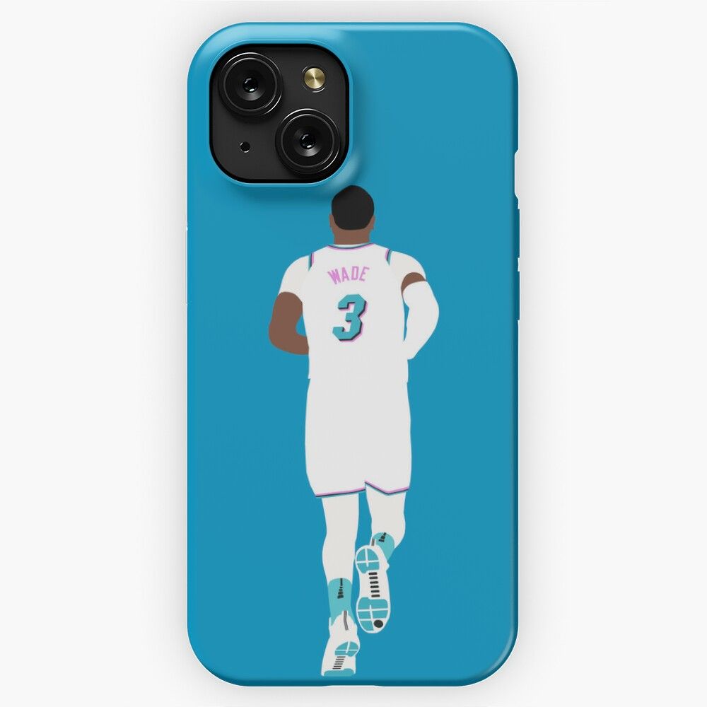 Dwyane Wade Miami Vice iPhone 15 Slim Phone Case Cover
