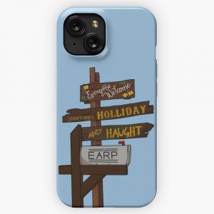 Earp Homestead Mailbox Wynonna Earp Wayhaught Doc Holliday iPhone 15 Slim Phone Case Cover