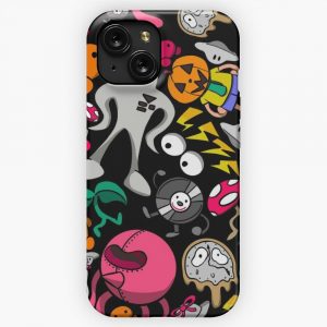 Earthbound Enemy Mash Up iPhone 15 Slim Phone Case Cover