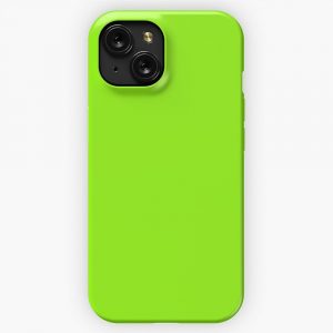 Electric Lime iPhone 15 Slim Phone Case Cover