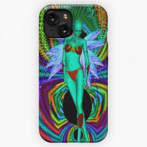 Electric Pixie iPhone 15 Slim Phone Case Cover