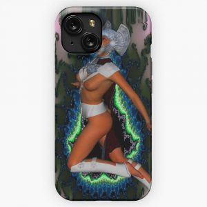 Electric Warrior iPhone 15 Slim Phone Case Cover