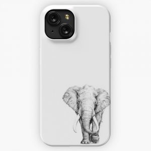 Elephant iPhone 15 Slim Phone Case Cover