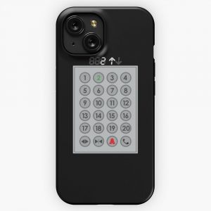 Elevator Mechanic Number Pad iPhone 15 Slim Phone Case Cover