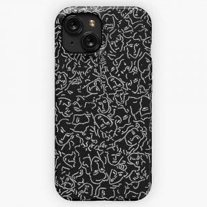 Elio Shirt Face Print From Call Me By Your Name All Colors Black Background iPhone 15 Slim Phone Case Cover