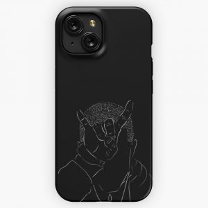 Eminem Devil Portrait iPhone 15 Slim Phone Case Cover