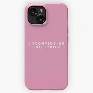 Emo Lyrics iPhone 15 Slim Phone Case Cover