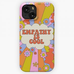 Empathy Is Cool The Peach Fuzz iPhone 15 Slim Phone Case Cover