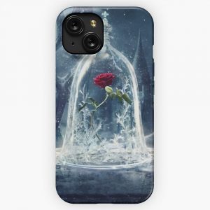 Enchanted Rose iPhone 15 Slim Phone Case Cover