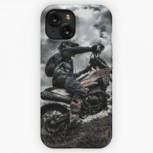 Enduro Race iPhone 15 Slim Phone Case Cover