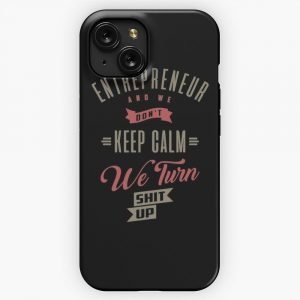Entrepreneur Keep Calm iPhone 15 Slim Phone Case Cover