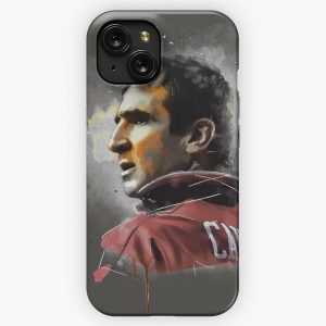Eric Cantona Painting iPhone 15 Slim Phone Case Cover