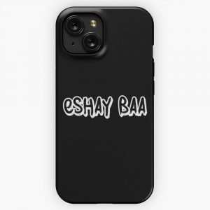 Eshay Baa White iPhone 15 Slim Phone Case Cover