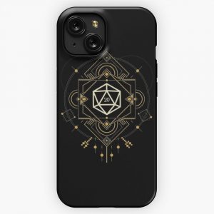 Esoteric D20 Dice Of The Mystic iPhone 15 Slim Phone Case Cover