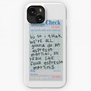 Espresso Martini Guest Check iPhone 15 Slim Phone Case Cover