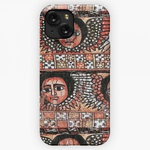 Ethiopian Angel Faces iPhone 15 Slim Phone Case Cover