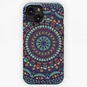 Ethnic Mandala iPhone 15 Slim Phone Case Cover