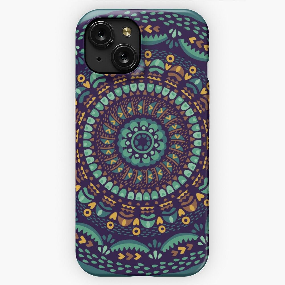 Ethnic Mandala iPhone 15 Slim Phone Case Cover