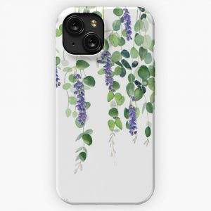 Eucalyptus And Lavender iPhone 15 Slim Phone Case Cover