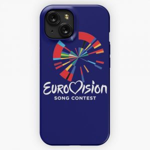Eurovision Song Contest Classic Logo iPhone 15 Slim Phone Case Cover
