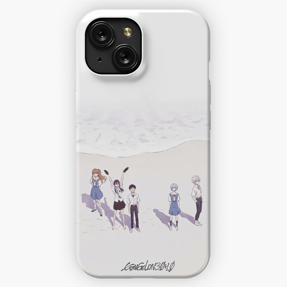 Evangelion 30 Poster High Quality iPhone 15 Slim Phone Case Cover